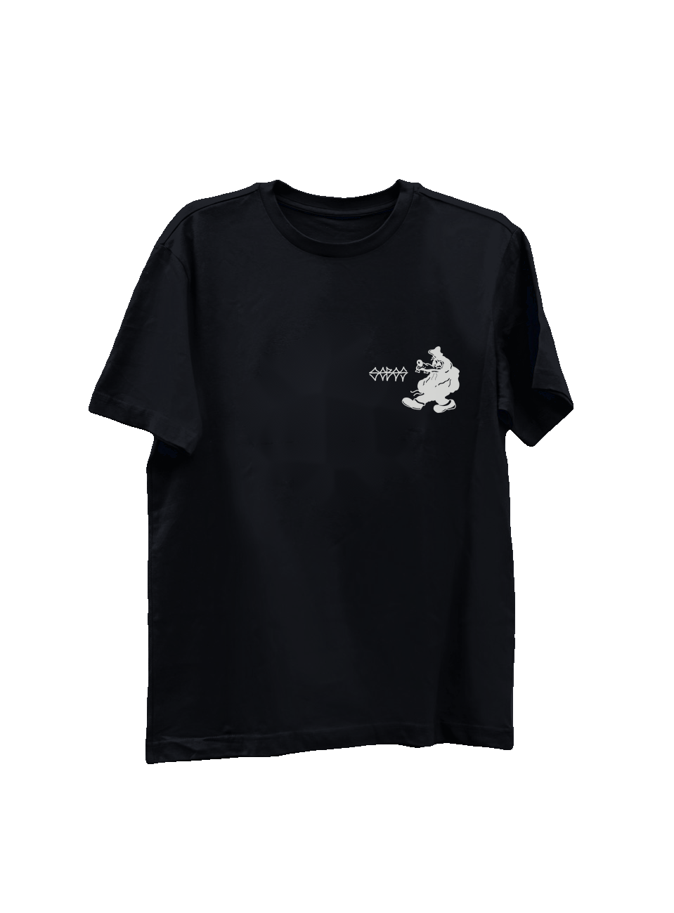HandLove Pluto Alone Tee, variante Negra